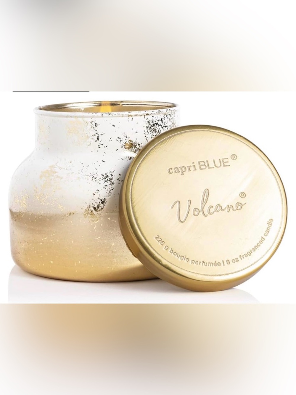 Capri Blue Glimmer Jar Candle - Volcano Signature Petite Jar (8 oz)